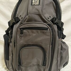 Ful - Gray Backpack with Padded Straps and Contoured Design